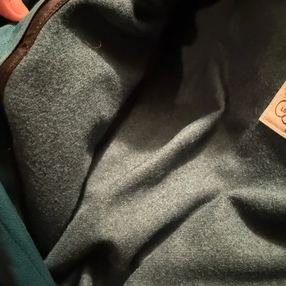 London Fog Blue Trench Coat size 6 Petite - Picture 10 of 12